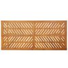 vidaXL Ensemble de salle &agrave; manger pour jardin 7 pcs Marron