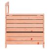 vidaXL Canap&eacute; de jardin accoudoir avec table d'appoint massif douglas