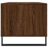 vidaXL Table basse Ch&ecirc;ne marron 90x49x45 cm Bois d'ing&eacute;nierie