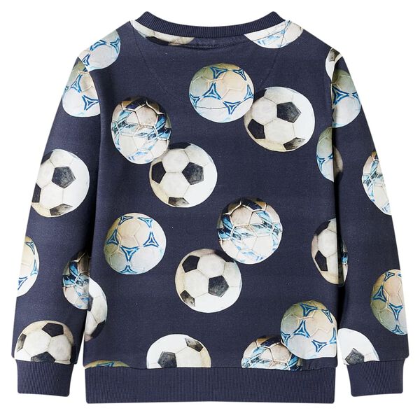 Sweatshirt pour enfants bleu marine 92