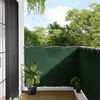vidaXL &Eacute;cran de balcon vert fonc&eacute; 120x700 cm 100% polyester oxford