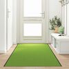 vidaXL Tapis d'entr&eacute;e Autre Vert et Noir 120 x 400 cm Polyamide et PVC