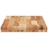 vidaXL Dessus de table 80x40x4 cm rectangulaire bois massif d'acacia