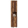 vidaXL Ensemble d'armoire de salle de bain TULUM Bois ancien