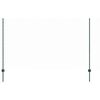 vidaXL Poteau de cl&ocirc;ture. 5 pcs Vert 140 cm Acier