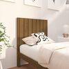 vidaXL T&ecirc;te de lit Marron miel 80,5x4x100 cm Bois massif de pin