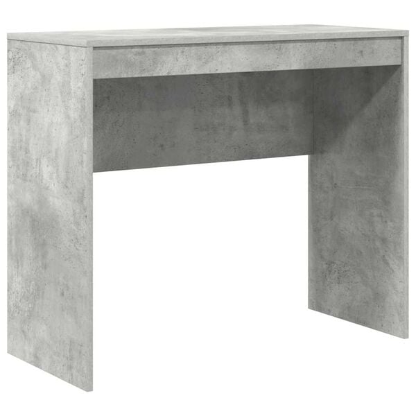 vidaXL Bureau Gris b&eacute;ton 90 x 40 x 76 cm Bois d'ing&eacute;nierie