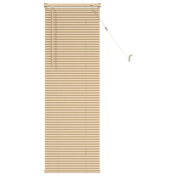 vidaXL Store V&eacute;nitien R&eacute;glable Marron clair avec motif 150 x 60 cm PVC