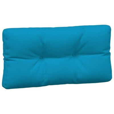 vidaXL Coussins de palette lot de 5 bleu tissu