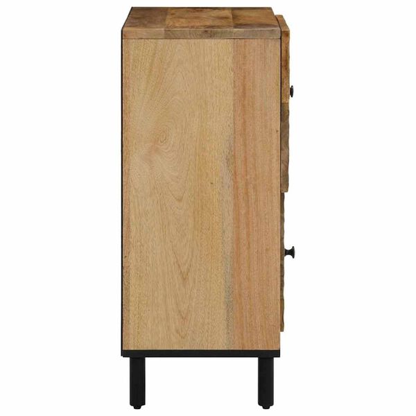 vidaXL Armoire lat&eacute;rale 80x33x75 cm bois massif de manguier