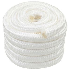 vidaXL Corde de bateau 3 mm 5 m Blanc