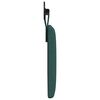 vidaXL T&ecirc;te de lit suspendue Ray&eacute; Vert fonc&eacute; 90 x 55 x 5 cm tissu