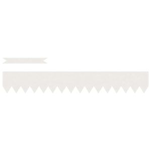 vidaXL Bordure de Pelouse 10 pcs Blanc 100 x 0,05 x 15 cm