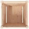 vidaXL Jardini&egrave;res 2 pcs bois de pin massif