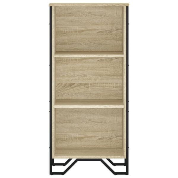vidaXL Biblioth&egrave;que ch&ecirc;ne sonoma 50x31x106 cm bois d'ing&eacute;nierie