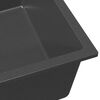 vidaXL &Eacute;vier de cuisine Gris 54 x 44 x 20 cm Granite