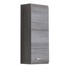 Trendteam Armoire murale de rangement Line argent&eacute; fum&eacute;