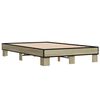 vidaXL Cadre de lit sans matelas ch&ecirc;ne sonoma 140x190 cm