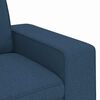 vidaXL Canap&eacute; 2 pcs Bleu 182 x 80 x 82 cm tissu