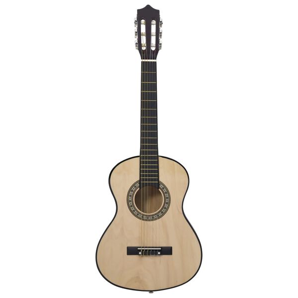 vidaXL Guitare classique avec sac pour débutants et enfants 1/2 34"