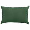 vidaXL Coussins de canap&eacute; 2 pcs Vert fonc&eacute; 60 x 40 cm