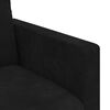 vidaXL Canap&eacute; 2 pcs Noir 158 x 78 x 80 cm Velours