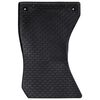 vidaXL Tapis de voiture 4 pcs Noir Caoutchouc