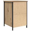 vidaXL Cabinet de chevet 2 pcs Ch&ecirc;ne artisanal 40 x 42 x 60 cm
