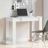 vidaXL Bureau blanc 100x45x75 cm bois d'ing&eacute;nierie