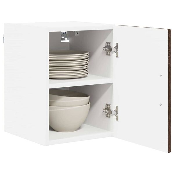 vidaXL Armoire de cuisine Ch&ecirc;ne brun 30 x 31 x 40 cm Bois d'ing&eacute;nierie