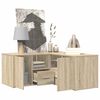 vidaXL Armoire d'angle ch&ecirc;ne sonoma 160x40x45 cm bois d&rsquo;ing&eacute;nierie
