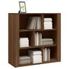 vidaXL Buffet Ch&ecirc;ne marron 80x30x80 cm Bois d'ing&eacute;nierie