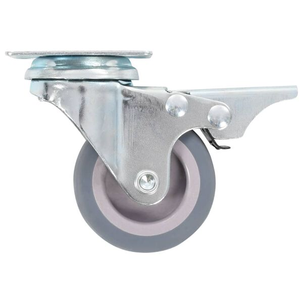 vidaXL 8 pcs Roulettes pivotantes 50 mm