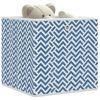 vidaXL Bo&icirc;tes de rangement pliables 10 pcs 32x32x32 cm tissu intiss&eacute;