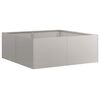 vidaXL Jardini&egrave;re rouill&eacute; 80x80x30 cm acier inoxydable