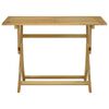 vidaXL Ensemble &agrave; manger de jardin 5 pcs Bois d'acacia solide