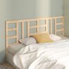 vidaXL T&ecirc;te de lit 206x4x100 cm Bois massif de pin