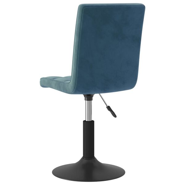 vidaXL Tabouret de bar Bleu Velours