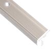vidaXL Nez de marche forme en L 5 pcs aluminium 90 cm champagne