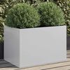 vidaXL Jardini&egrave;re argent&eacute; 62x40x39 cm acier galvanis&eacute;
