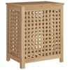 vidaXL Bac &agrave; linge 50x35x60 cm bois de teck massif