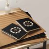 vidaXL Panneaux d&eacute;coratifs 50 pcs Ch&ecirc;ne noir 40 x 60 x 0,27 cm
