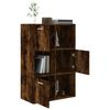 vidaXL Armoire de rangement Ch&ecirc;ne fum&eacute; 60x29,5x90 cm