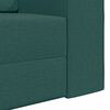 vidaXL Canap&eacute;-Lit 200cm Vert fonc&eacute; tissu