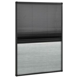 vidaXL Moustiquaire pliss&eacute;e pour fen&ecirc;tre Aluminium 80x120 cm