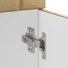 vidaXL Armoire de cuisine Lucca ch&ecirc;ne sonoma bois ing&eacute;nierie