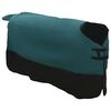 vidaXL Couverture &Eacute;quine Vert fonc&eacute; et noir 155 cm Polyester