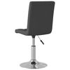 vidaXL Tabouret de bar Gris fonc&eacute; Tissu