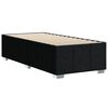 vidaXL Cadre de lit sans matelas noir 80x200 cm tissu