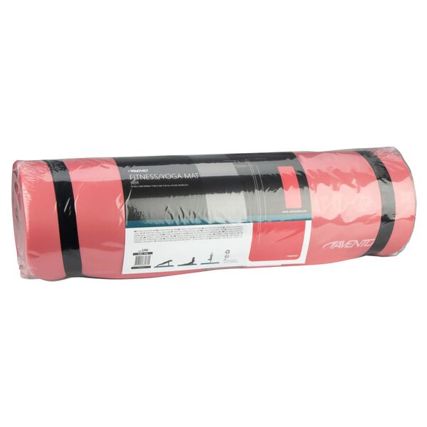 Avento Tapis de fitness/yoga Mousse NBR Rose